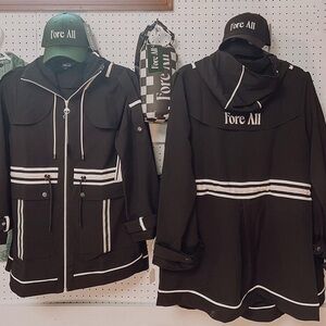 Black Women's Spring/ Golf Jacket